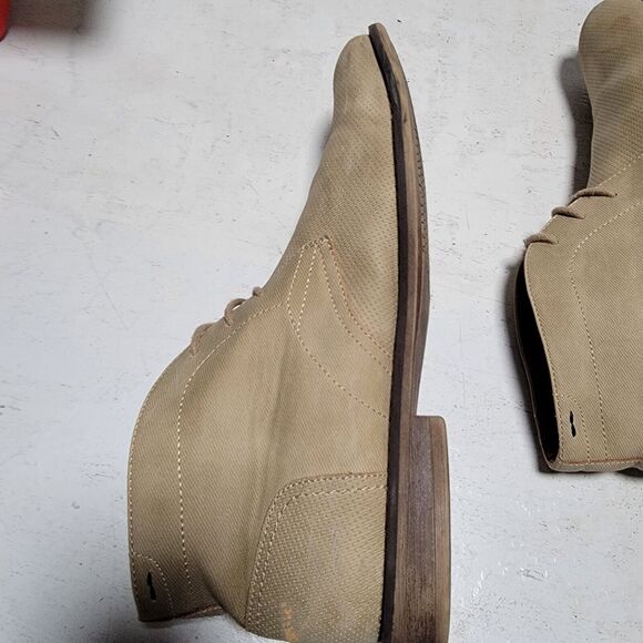 Goodfellow & Co. Men's Sz 11 Tan Kordell Chukka Boots Flaw See Pics - Picture 8 of 11